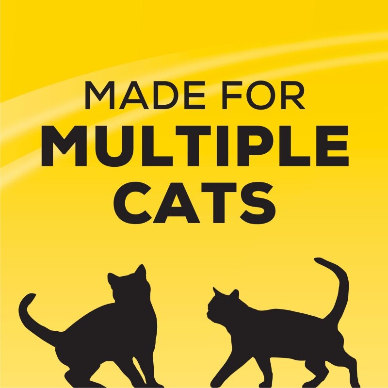 (2 Pack) Purina Opgeruimde Katten Klonteren Kattenbakvulling, Onmiddellijke Actie Multi Kattenbakvulling, 20 Lb. Kan
