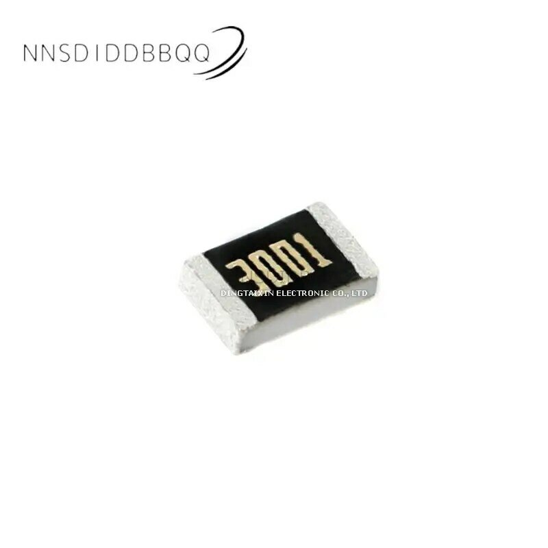 50PCS 0805 칩 저항기 3KΩ(3001) ± 0.5% ARG05DTC3001 SMD 저항 전자 부품