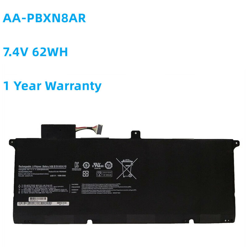 Nowy AA-PBXN8AR 7.4V 62WH bateria do laptopa Samsung NP900X4C NP900X4B NP900X4C-A01 NP900X4C-A02 900X4B-A01DE A03 900X4D 900x46
