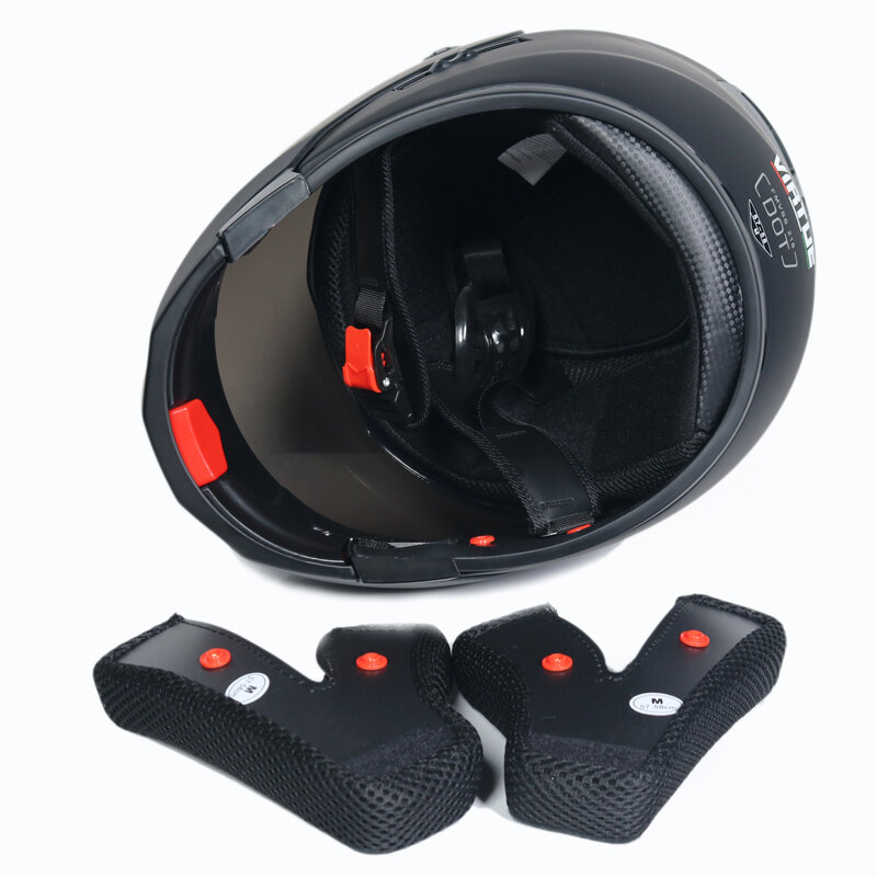 Casco capacetes de doble lente para motocicleta, protector de cara completa para carreras de descenso
