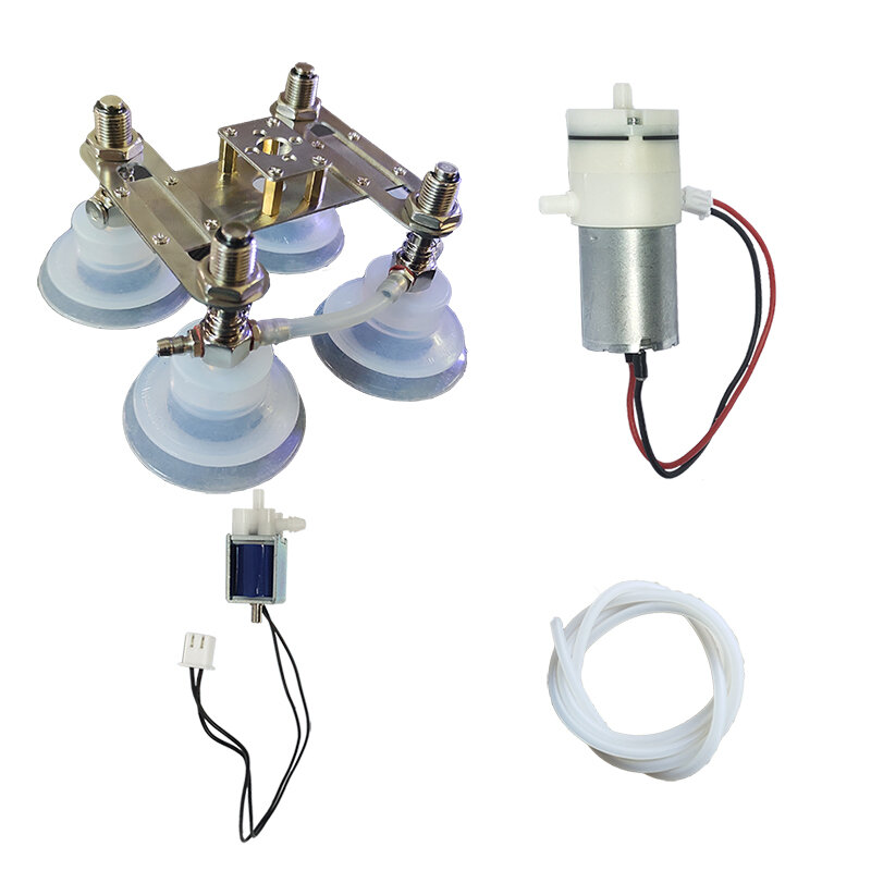 PWM 전자 로봇 암 에어 펌프, 흡입 컵 지지대 서보, 아두이노 제어 보드용, 프로그래밍 가능한 로봇 DIY 키트, MG996, 2/4 개
