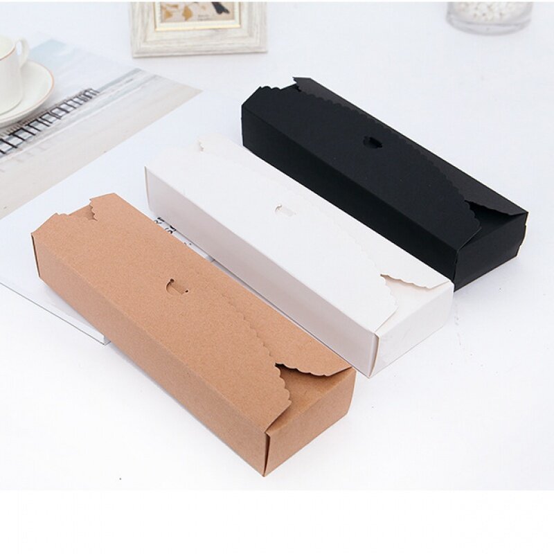 Customized productLuxury Eco Chocolate Bar Box Recycled Rectangle Kraft Packaging Boxes For Hot Dog