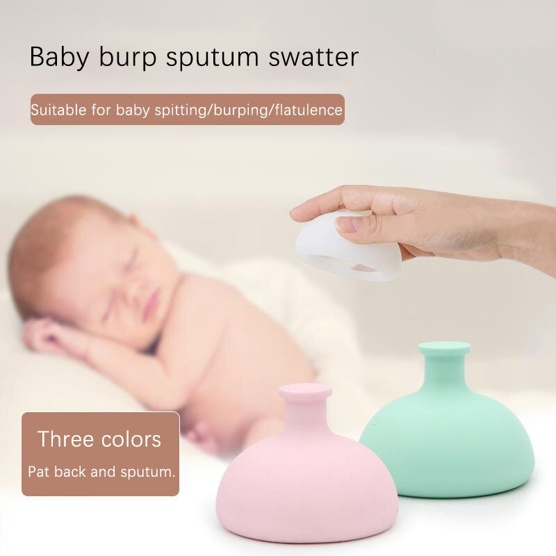 Sputum Cup Baby Belch Cup Household Sputum Suction Back Children's Silicone Palm Chest Percussion Cup Helps To Break Up Mucus