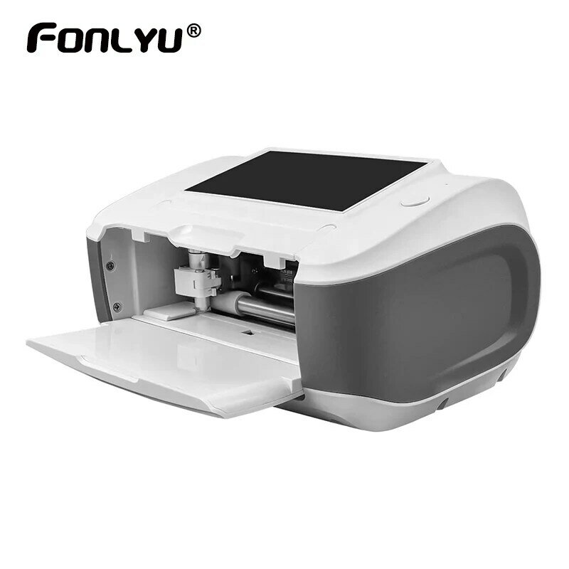 Fonlyu Global Mini140 mesin pemotong Film, untuk telepon hidrogel lembar pelindung HD Matte disesuaikan DIY pemotong Plotter Fonlyu