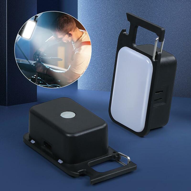 Portátil recarregável Mini Keychain lanterna, trabalho luz intensidade, estudante dormitórios, I5X1