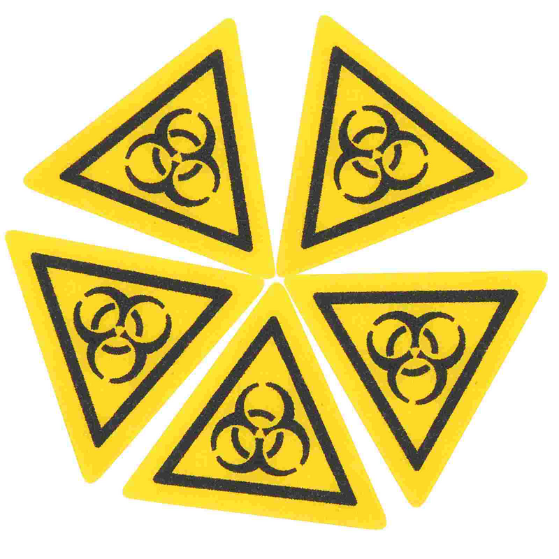 Laboratorium Bioveiligheidsteken Tekenen Waarschuwing Infectie Sticker Markering Stickers Biologische Waarschuwingsstickers Laboratoria Gevaar