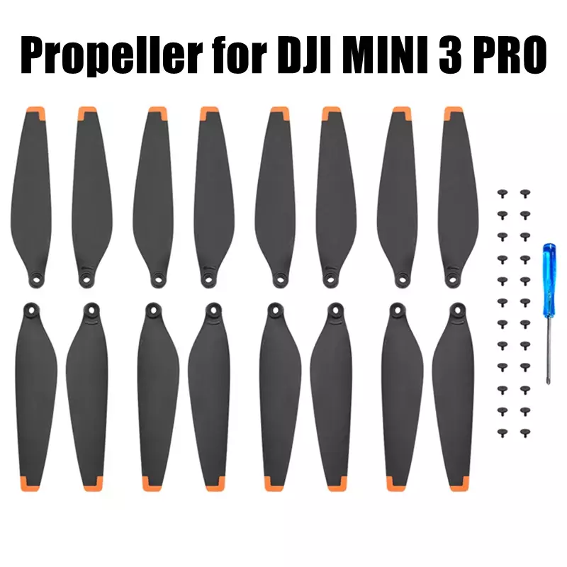 Substituição da hélice para DJI MINI 3 PRO Drone, Props Blade, Peso leve, Wing Fans, Peças sobressalentes, Acessórios, 6030
