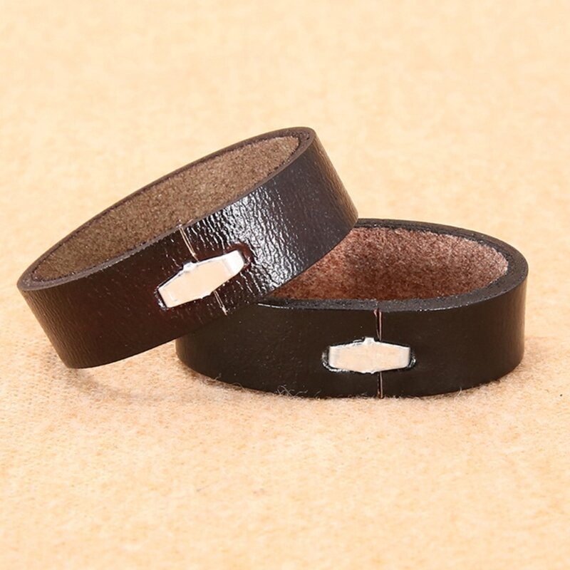 Cintura in vita Vintage Genuine Loop cintura in vita delicata Keeper Loop accessori per cintura fai da te Western Cowboy Rock Style