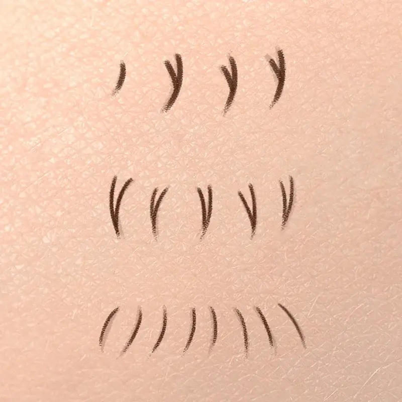 Wielofunkcyjny stempel do makijażu oczu silikonowy aplikator do dolnych rzęs szybkie narzędzia do makijażu do przedłużania naturalne rzęsy