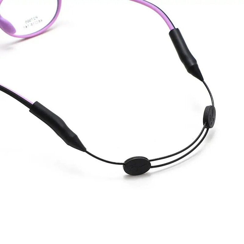 Eyeglass Lanyard Glasses Strap Rope Adjustable Neck Cord Sunglasses String Holder Accessories Eyeglasses Sport Band Water C Q7p4