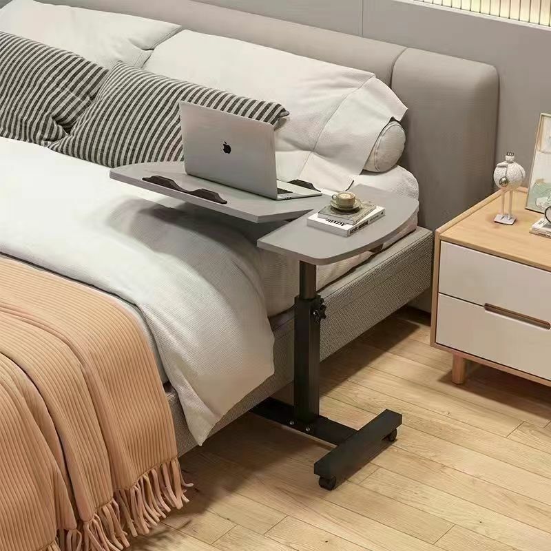 Mesita de noche portátil para ordenador portátil, mesa ajustable, sofá plegable, mesa lateral ensanchada