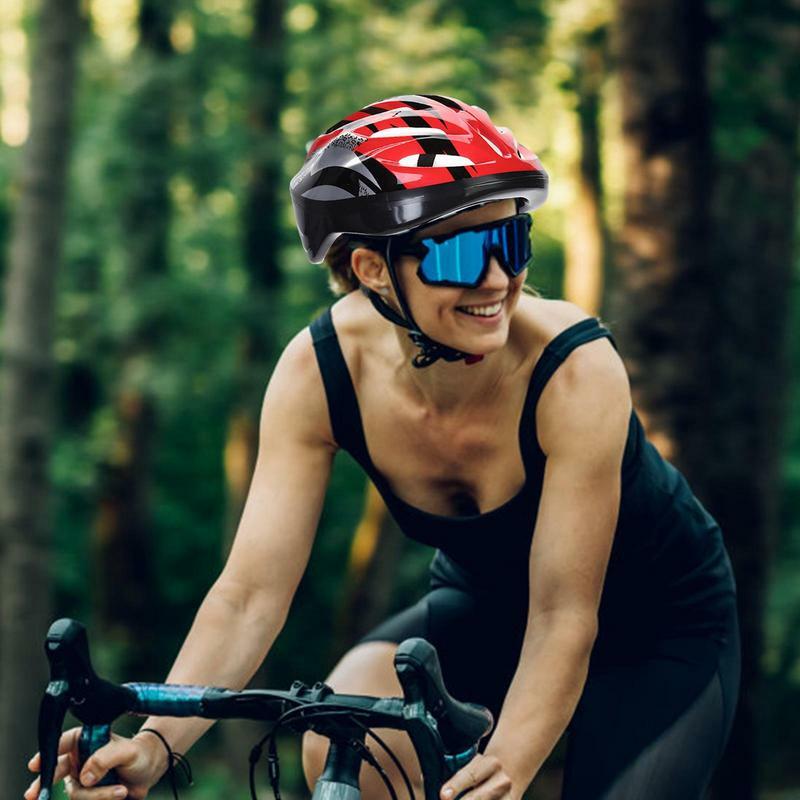 휴대용 경량 자전거 헬멧, 성인용 스케이트보드 헬멧, 산악 도로 Ebikes 안전 자전거 헬멧