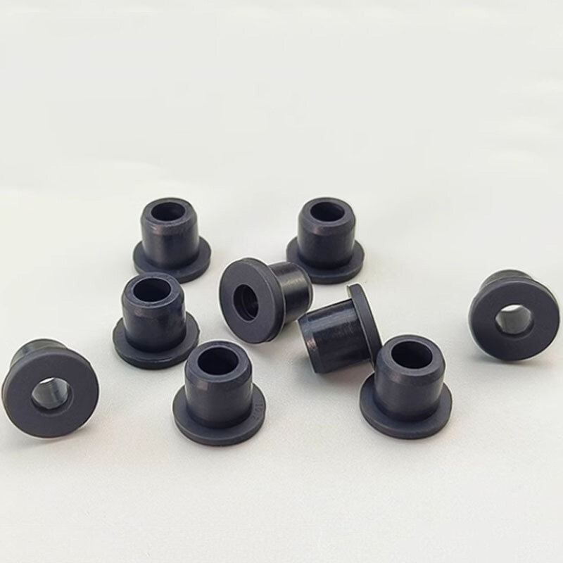 Czarne silikonowe zatyczki do otworów gumowe przelotki uszczelka 5 ~ 33.3mm do kabli zabezpieczają uszczelki