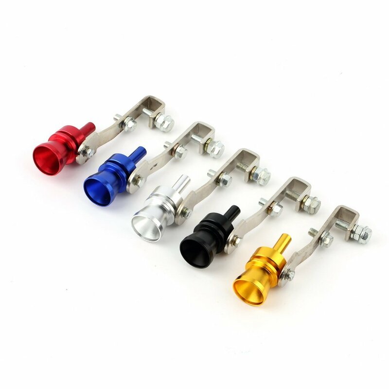 Hot Universal Cars Auto BOV Turbo Sound Whistle Tube Sound Simulator Tube Vehicle Refit Device Exhaust Pipe Turbo Sound Whistle