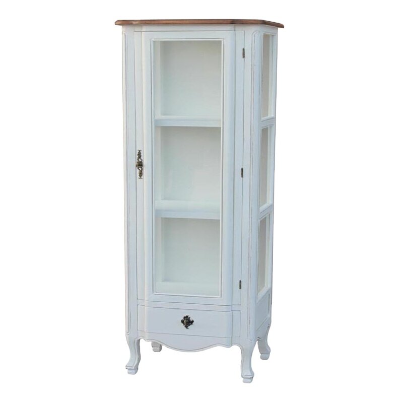 Простой деревянный белый шкаф в европейском стиле, шкаф для хранения, витрина, винный шкаф, витрина, мебель