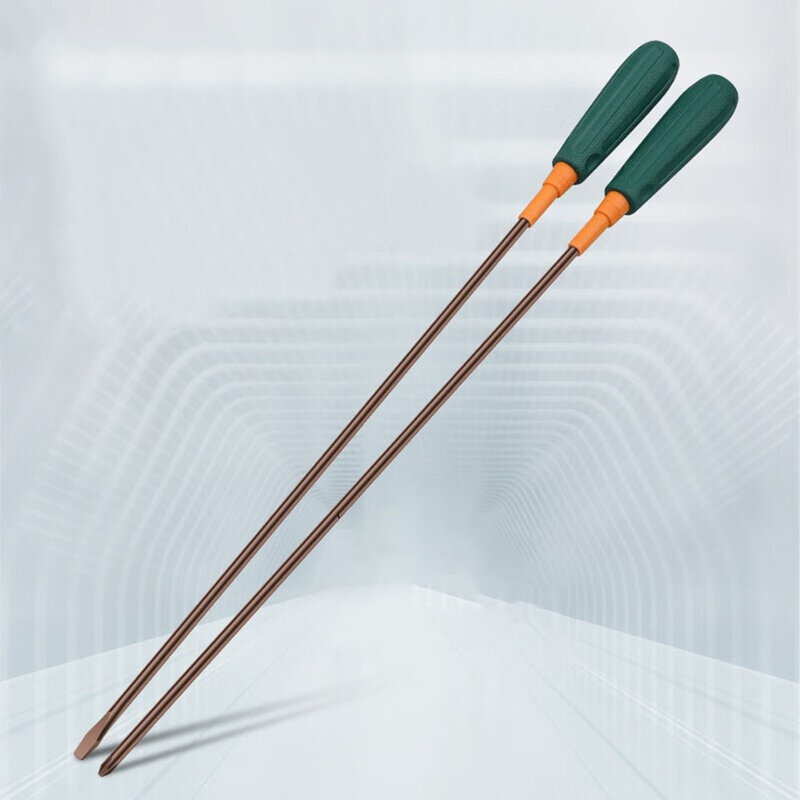 1/2pcs Extended Screwdriver Cross Slotted Head Strong Magnetic Head 300mm Rod 6mm Bit For Workshop Repairing Manual Tools