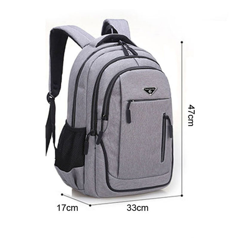 Вместительный мужской рюкзак с USB-зарядкой, многослойный модный уличный ранец для отдыха, путешествий, спорта, деловых и школьных портфелей