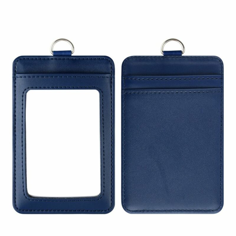Office Supplies With Lanyard Carabiner Style Card Badge Holder Key Chain ID Lanyard Name Tag Card Bag