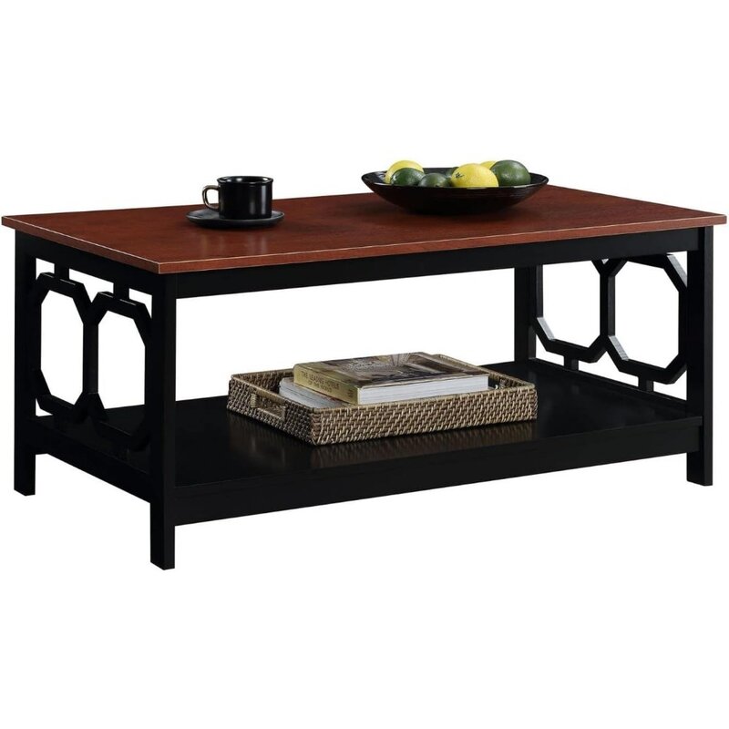 โต๊ะข้างสีดำขอบสีเชอร์รี่, เก้าอี้ห้องนั่งเล่น, โต๊ะกาแฟโอเมก้า, โต๊ะอาหาร, โต๊ะกลางสำหรับห้องพัก
