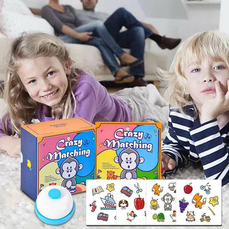 Matching Memory Match Card Game para Crianças, Classic Matching Card Game, Idades 3