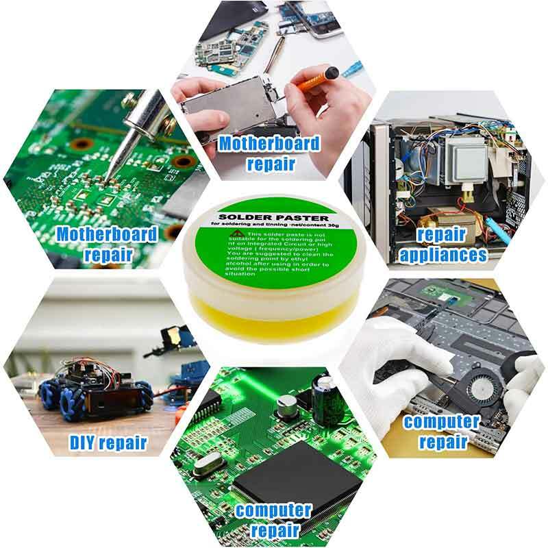 Welding Solder Paste Professional Welding Flux No-Clean Rosin Solder Paste Lead-free Flux for Electronics Circuit Soldering