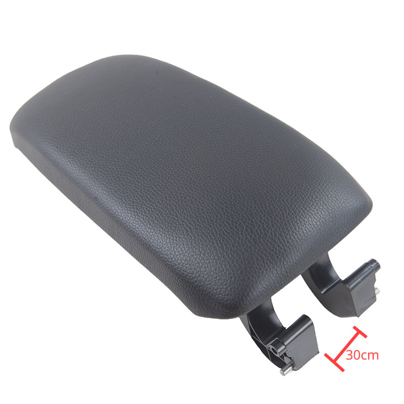 Cubierta de cuero para reposabrazos del coche, accesorios para automóviles de caja de almacenamiento de tapa del pestillo de la consola del brazo para Audi A4 B6 B7 2002-2007, por 1 pieza