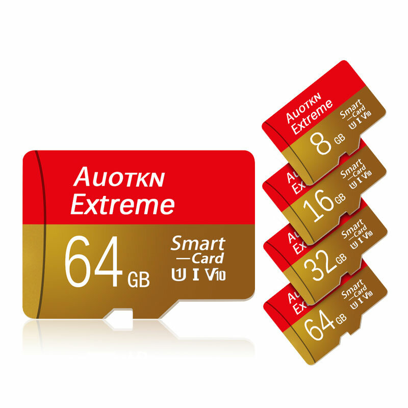Cartão de memória original Micro TF SD para telefone, mini cartão SD, cartão Flash, U1 4K V10, 128GB, 32GB, 64GB, 256GB, 512GB
