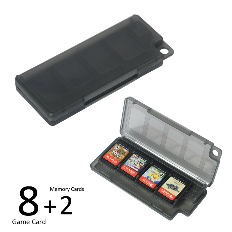 4/8/12/24 Solts Thẻ Trò Chơi Momory TF Thẻ Micro SD Hộp Bảo Quản Tiết Kiệm Nắp Bảo Vệ Dành Cho máy Nintendo Switch OLED Lite