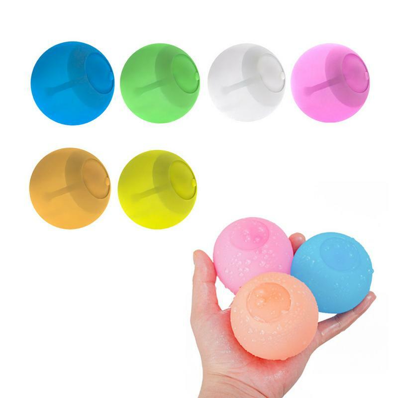 Water Balloons Quick Fill Balls Reusable Water Bombs Splash Balls Beach Swimming Pool Party Water Bombs Balloons Fight Games
