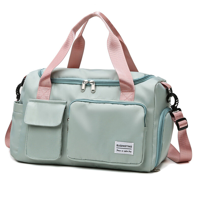 Womne's Travel Bags Handbags Gym Shoulder Bags Oxford Fitness Camping Trekking Bags Hiking Waterproof Outdoor Crossbody Bag
