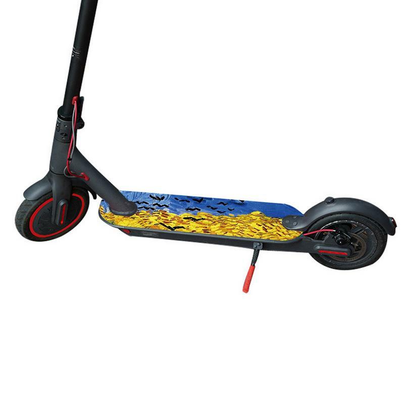 Наклейка на Педальный матовый коврик, водонепроницаемая Солнцезащитная наклейка, наклейка для защиты ваших педалей от царапин и грязи для скутера