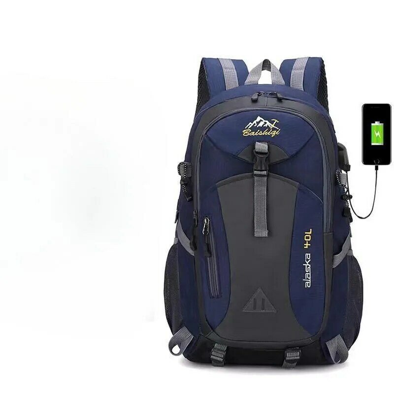 40L duży plecak nylonowa wodoodporna codzienna plecak podróżny damska wędrówka kempingowa torba alpinistyczna torby sportowe młodzieżowa