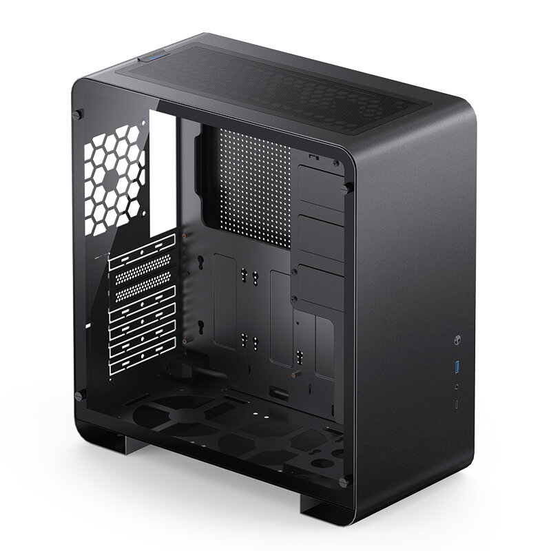 U4 Pro Black ATX Chassis ATX Motherboard/240 Cold Rank Tempered Glass Side Panel DIY Host Chassis