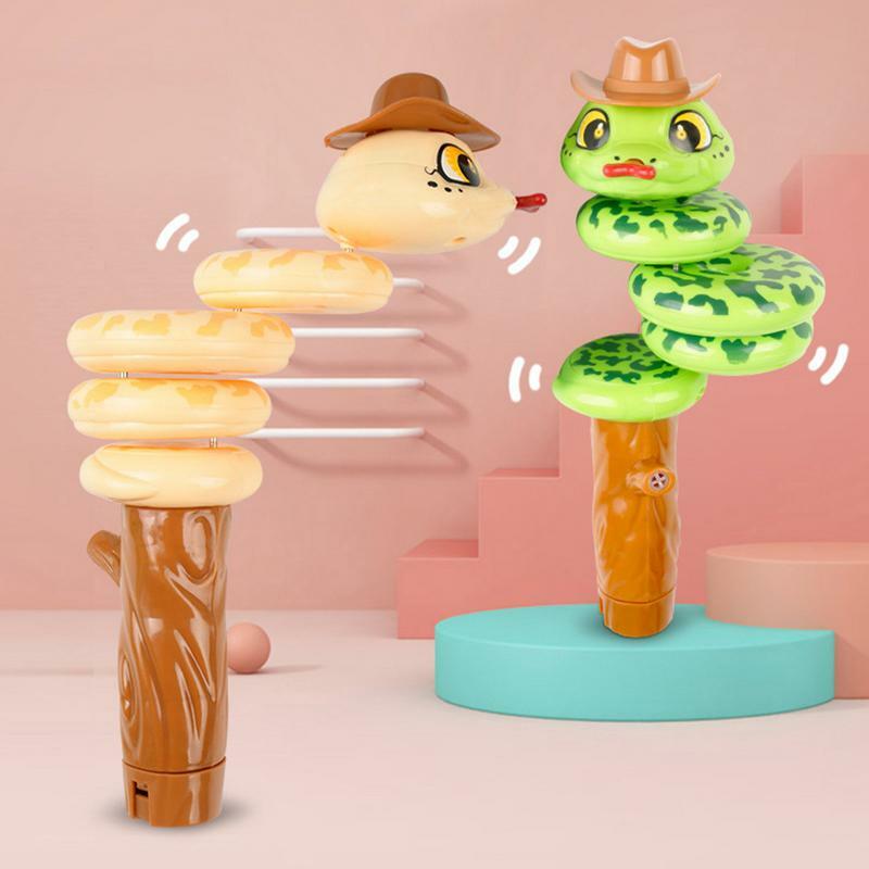 Cute Whistle Balance Swinging Snake Twisted Toy apprendimento prescolare giocattolo musicale sviluppa il cervello dei bambini e impara educativo