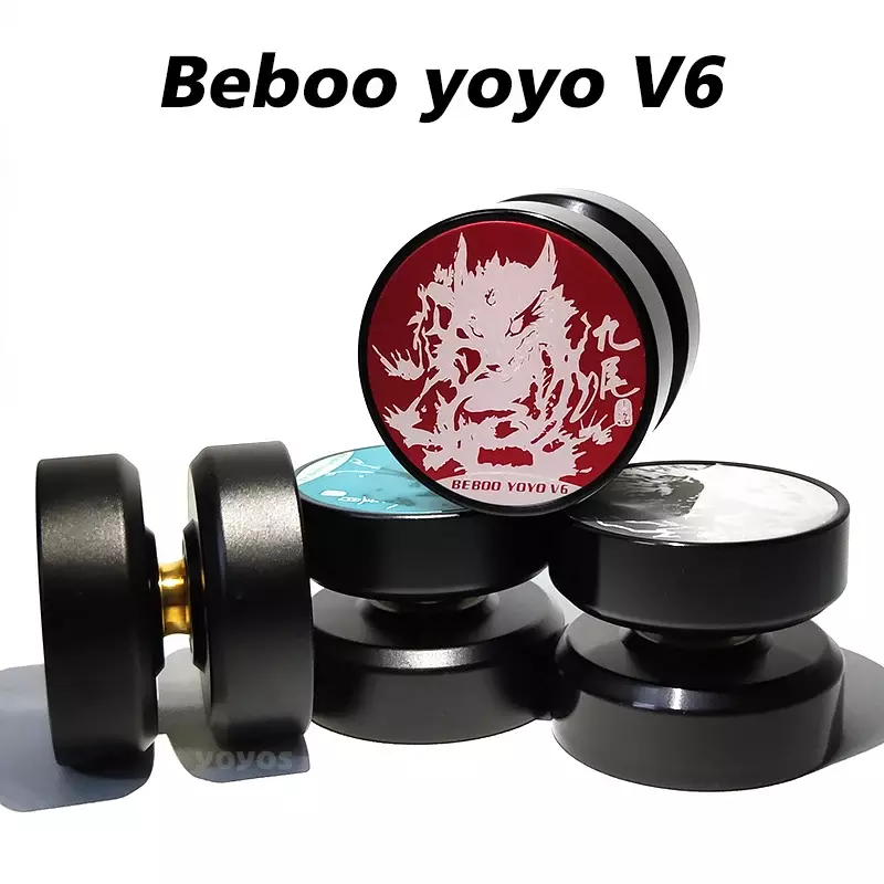Yoyo-Legierung v6 Yo-Yo-Schlaf fort geschrittener Übungs wettbewerb im Leerlauf Phantasie Yo-Yo-Ball