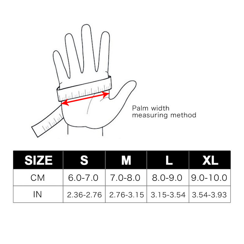 Qepae-guantes deportivos de dedo completo para hombre y mujer, manoplas antideslizantes para ciclismo, esquí, motocicleta
