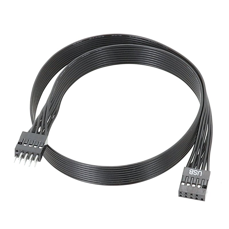 Computer Motherboard Verlängerung Kabel USB 2,0 9Pin Stecker auf Buchse Konverter Kabel Dropship