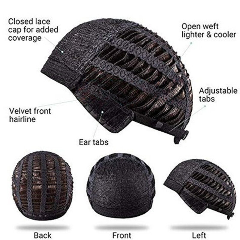 Parrucche Pixie Cut per capelli sintetici di seta ad alta temperatura corti di moda per le donne parrucche ricci neri corti brasiliani senza colla
