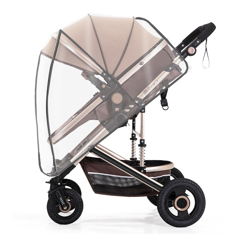 Universal Baby Stroller Raincover, Pushchair, Pram Buggy, Capa De Chuva Transparente