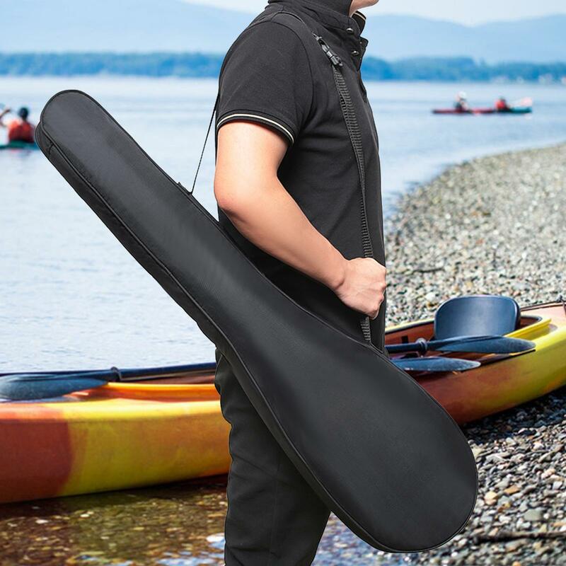 Leve Kayak Paddle Bag Alça de ombro ajustável Durável Split Paddle Bag Bolsa de pá para barco de pano Oxford, Porta-pás
