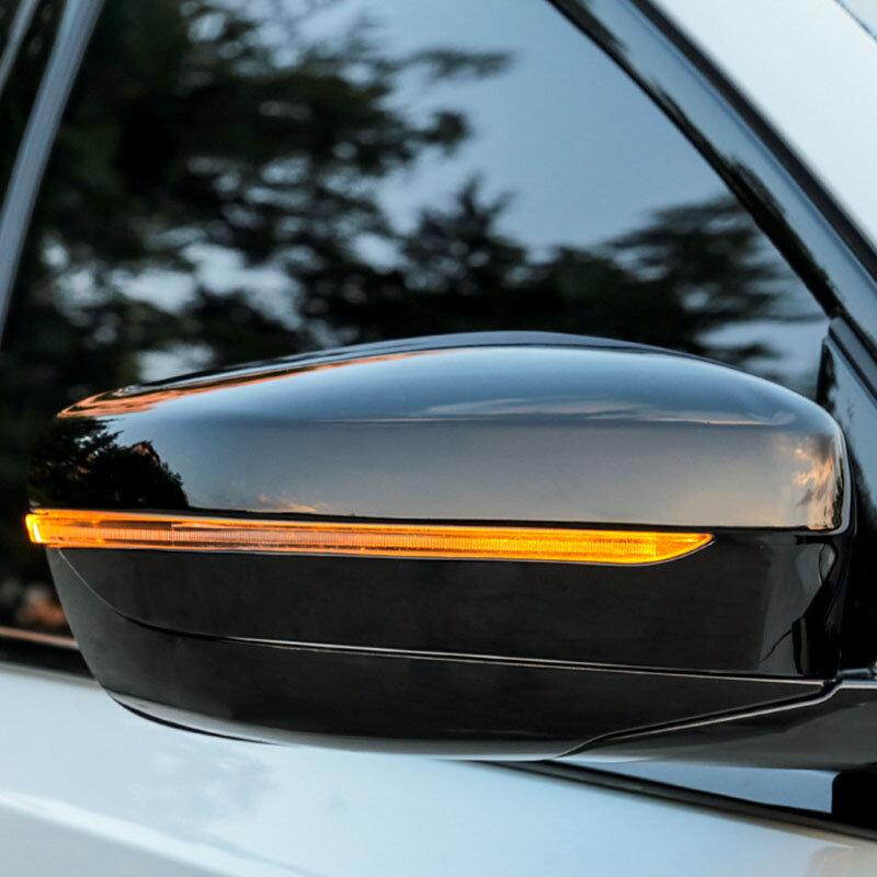 Couvercle de rétroviseur de voiture noir brillant, couvercle de rétroviseur latéral pour BMW série 3 G20 G21 G28 2019 2020 2021