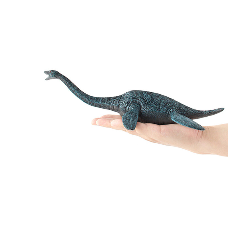 Kunststoff simulierte Figuren Plesio saurus Modelle unterhaltsame Dinosaurier Weihnachten Geburtstags geschenk verschleiß feste Wild Life Spielzeug