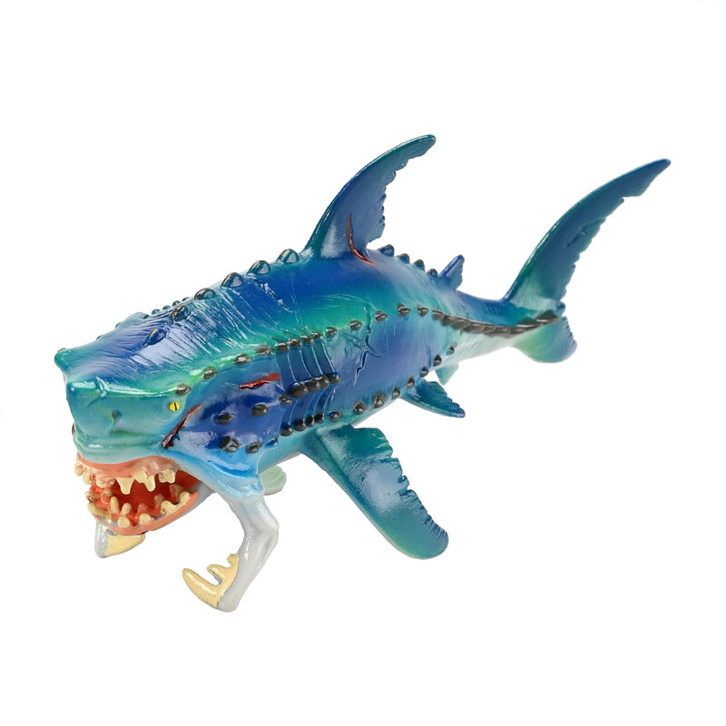 Model Hewan Laut Simulasi Wonderland Monster Ikan Monster Laut Hiu Ikan PVC Tokoh Aksi Hadiah Mainan Koleksi Anak-anak