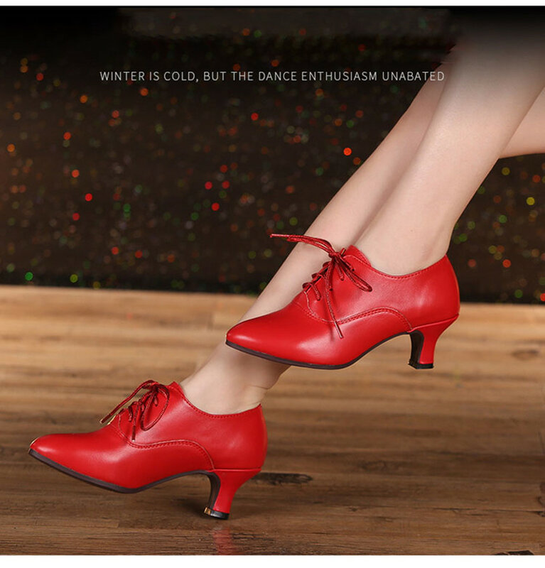 Mulheres Sola Suave Latina Sapatos de dança, Adulto, Social, Salto médio, Baixo, Quadrado, Jazz, Salão de Baile, Moderno