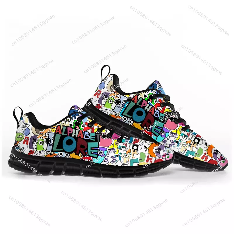 Alphabet Lore Sports Shoes Mens Womens Teenager Children Customized Sneakers Tailor-Made Shoe High Quality Couple Sports Shoes