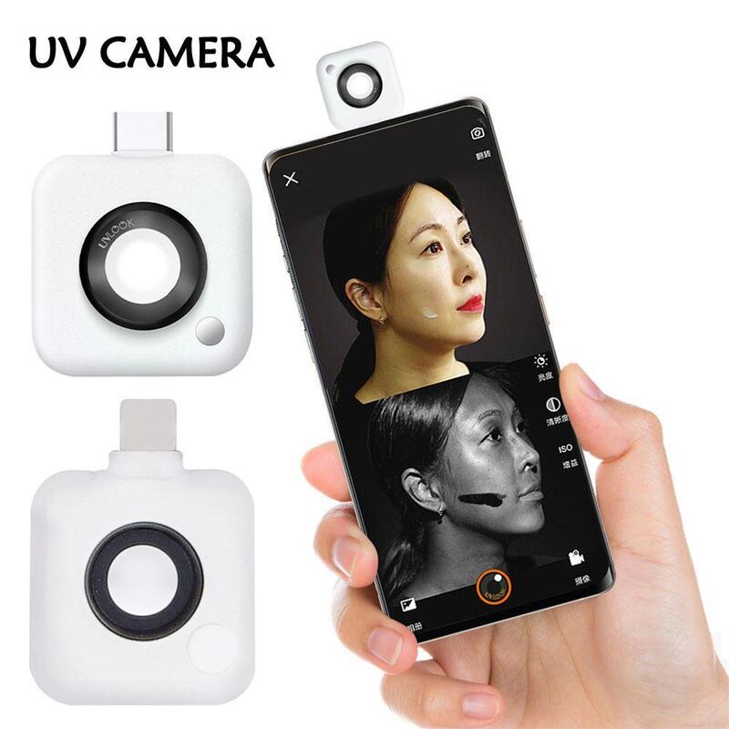 UVlook-cámara UV portátil para teléfono inteligente, protección solar Facial, visualización para IOS, interfaz tipo C