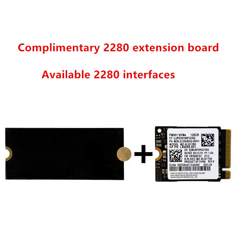Oryginał dla Samsung PM991 128G dysk półprzewodnikowy 2230 głośność wewnętrzny dysk półprzewodnikowy PCIe PCIe 3.0x4