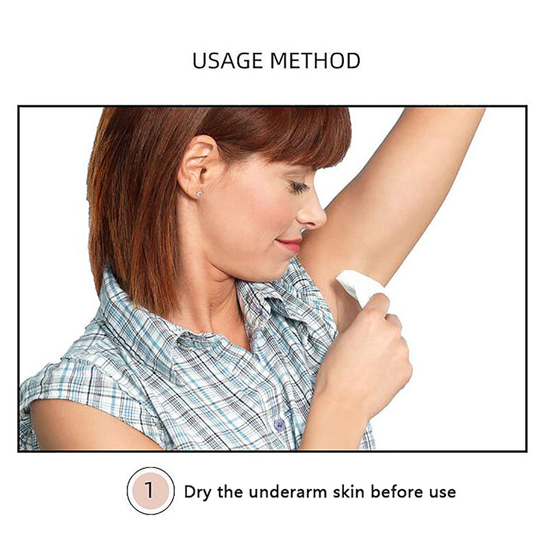 10/20Pcs Disposable Anti Sweat Pads Summer Underarm Anti Perspiration Pads Deodorants Armpits Sweat Sticker Absorbing Sweat