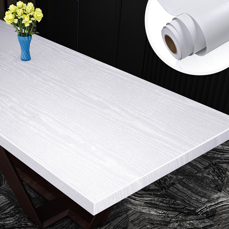 Vinyl Self-adhesive Waterproof Wood Wallpapers Wall Stickers for Wall in Rolls Furniture Renovation Film Bedroom Home Decor PVC