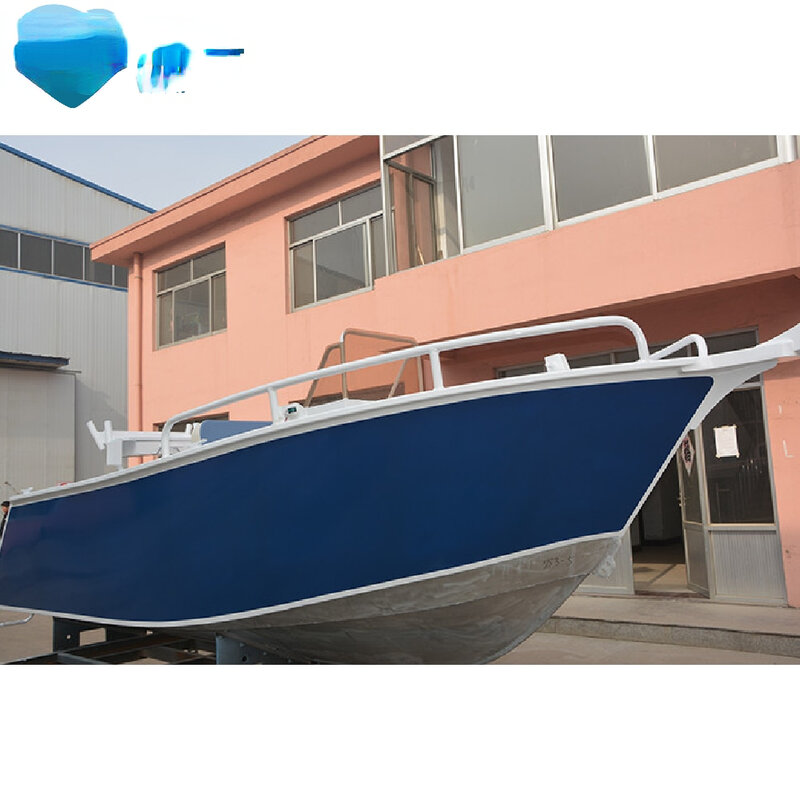 6.25M Vissersboot Aluminium Cuddy Cabine Boot Kleine Vissersboot Met Trailer Shandong De Jacht Kingv Super Jacht Metalen Jachten